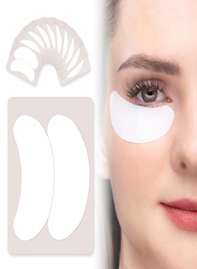 Curacoro Biogel Eye Pads for Lash Extensions, Soft Sticky Under Eye Patches for Sensitive Skin, Eyelash Perm Lamination, Lash Extension Remover Supplies (10 Pairs) - Image 1